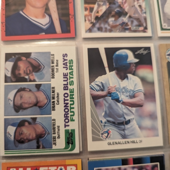 Set of 9 Baseball Cards Toronto Blue Jays - Picture 6 of 10